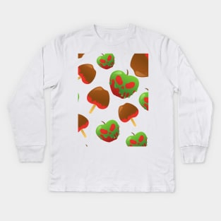 Poisoned and Caramelized Apple Kids Long Sleeve T-Shirt